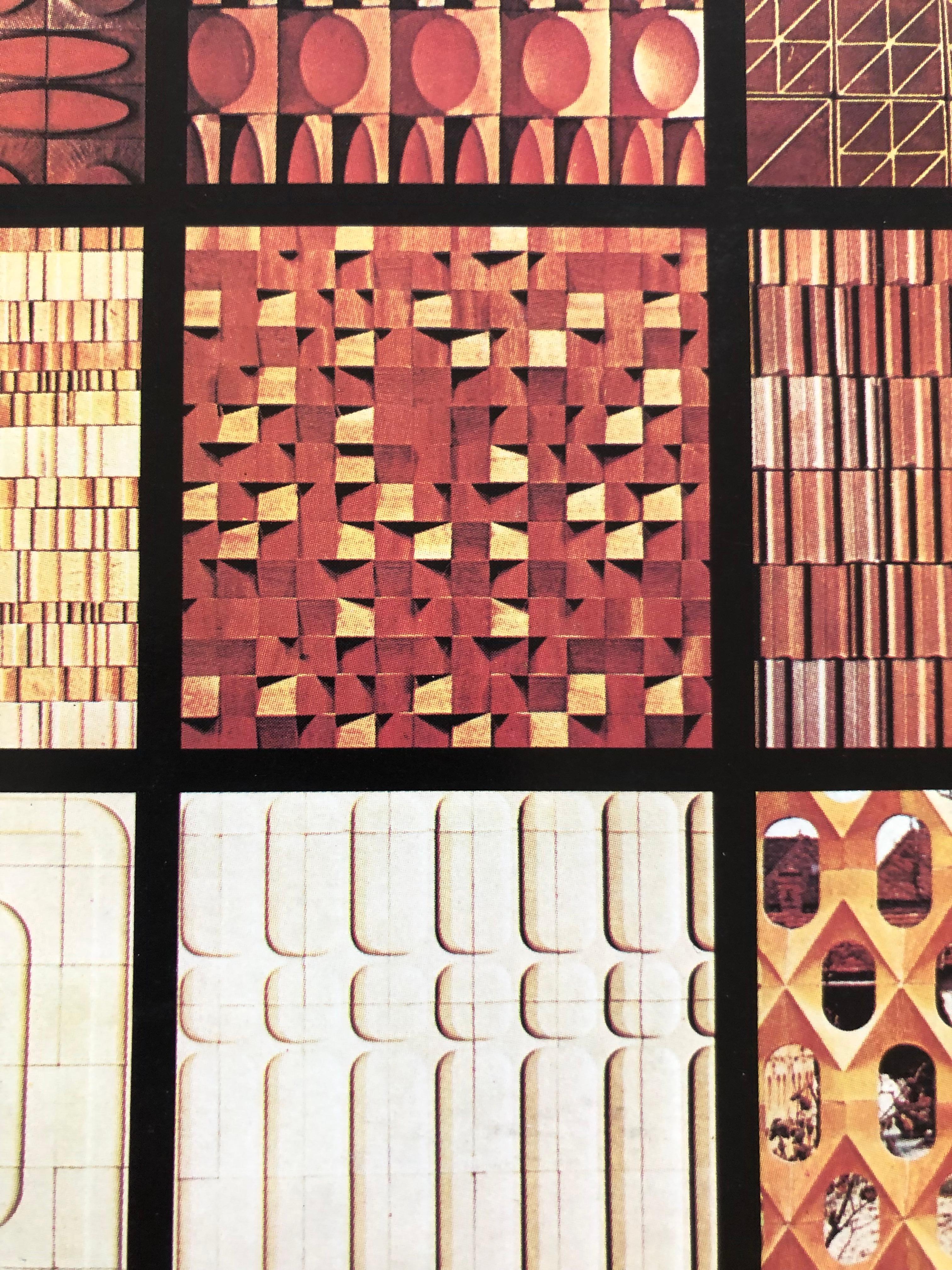 Late 20th Century An OP-ART Panel by CHARLES GIANFERRARI & L'OEUF CENTRE D'ETUDES, France 1970 For Sale