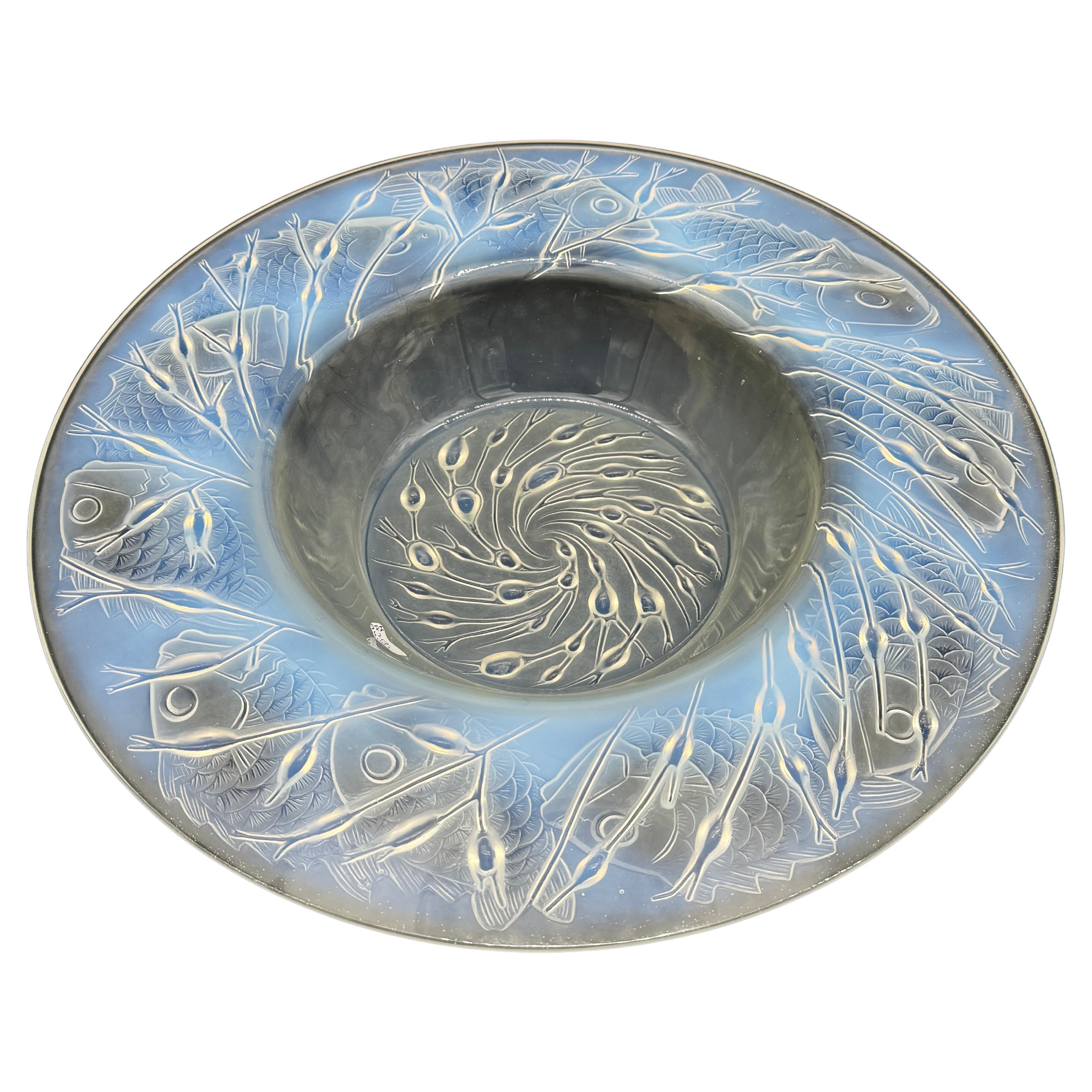 Bols anvers en verre opalescent de R.Lalique
