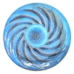 An opalescent glass plate "Poisson N°1" by René Lalique, made in France ca. 1931