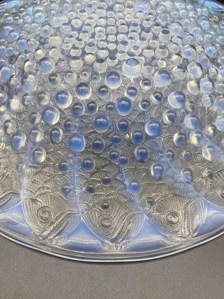 Mid-20th Century An Opalescent Roscoff dish by R.Lalique
