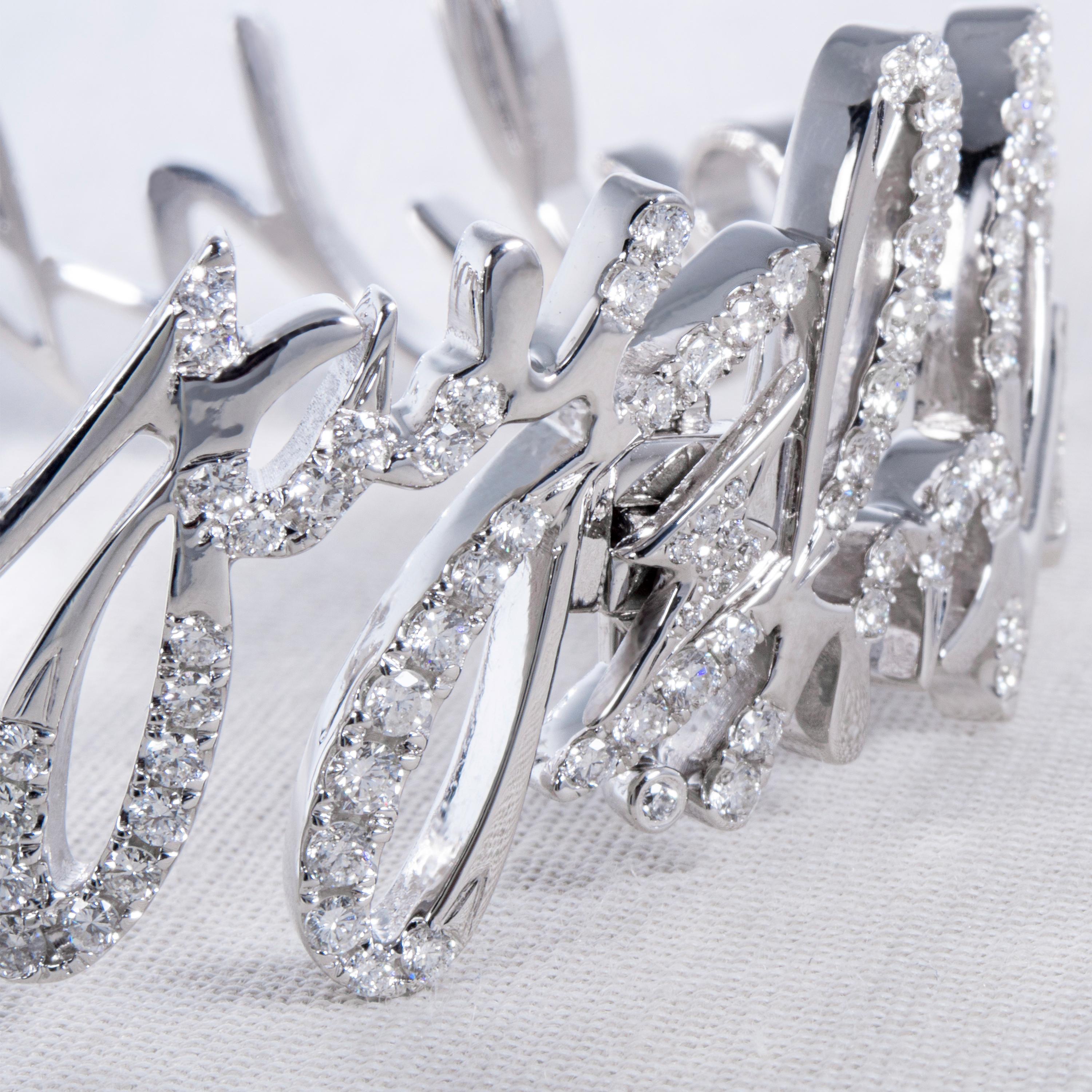 An Order of Bling writes with Diamonds and creates the “Yippiekiyay” Bangle

Collection: Writing with Diamonds 
Title:  Yippiekiyay Diamond Bangle
Diamonds, 3.08ct
18K White  Gold

Inspiration: Designed for the Die Hard Movie Series ultimate fan,