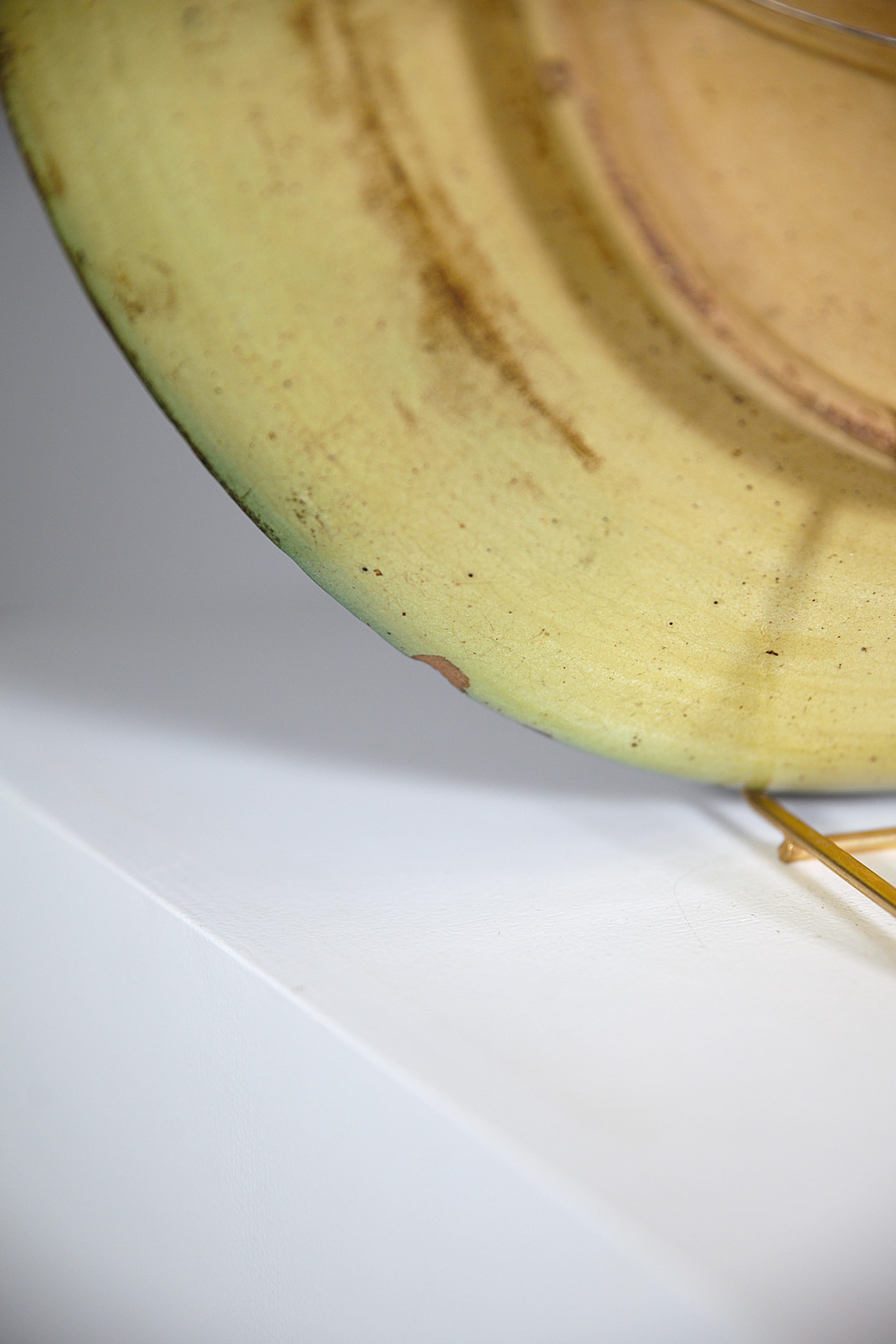 Orientalischer Keramikteller von Pierre de Verclos Nabeul Tunesien 1930er Jahre im Angebot 4