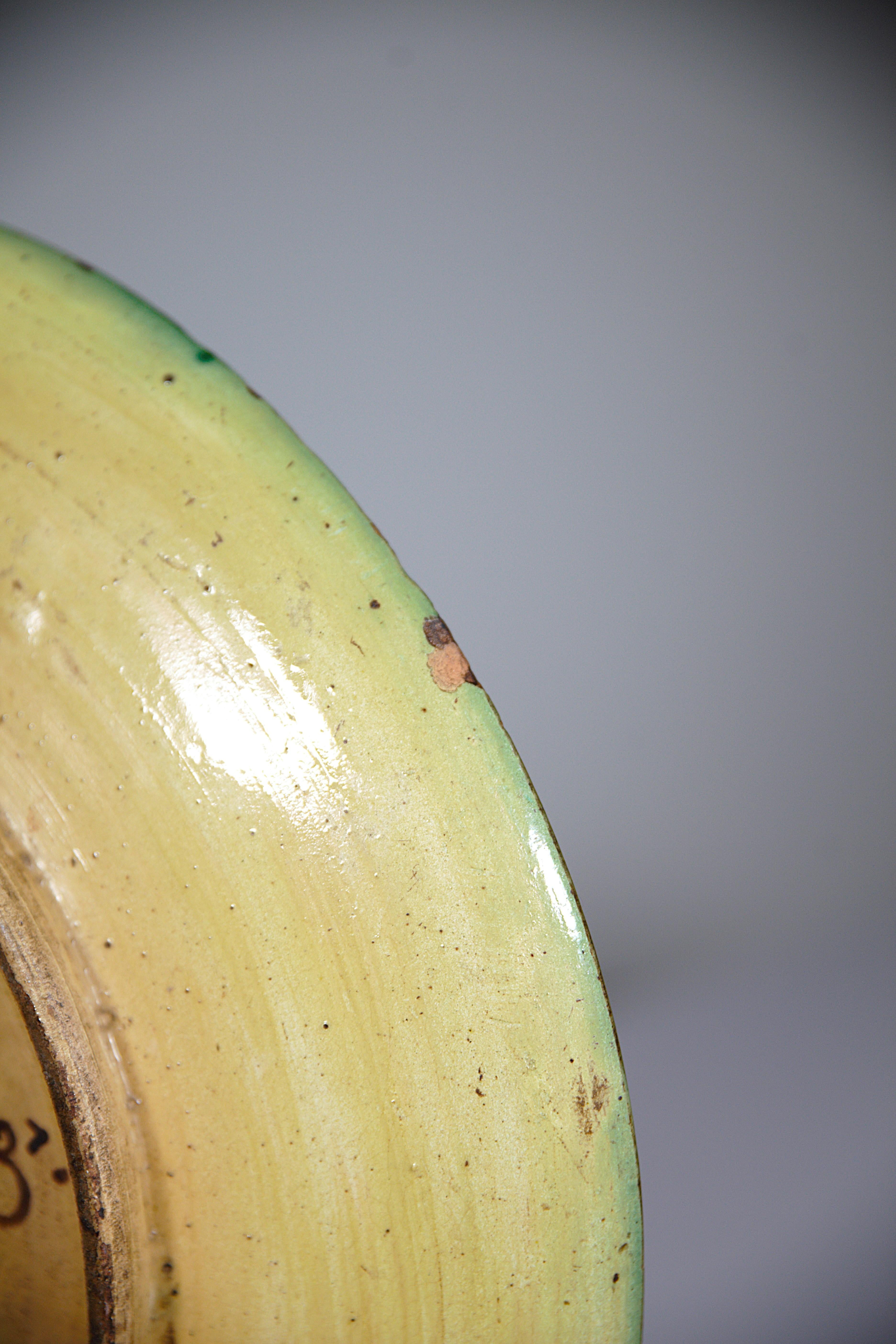 Orientalischer Keramikteller von Pierre de Verclos Nabeul Tunesien 1930er Jahre im Angebot 6