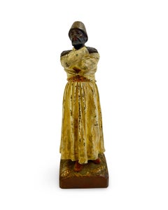 An Orientalist Franz Bergman Cold Painted Bronze Figure Of A Whirling Dervish