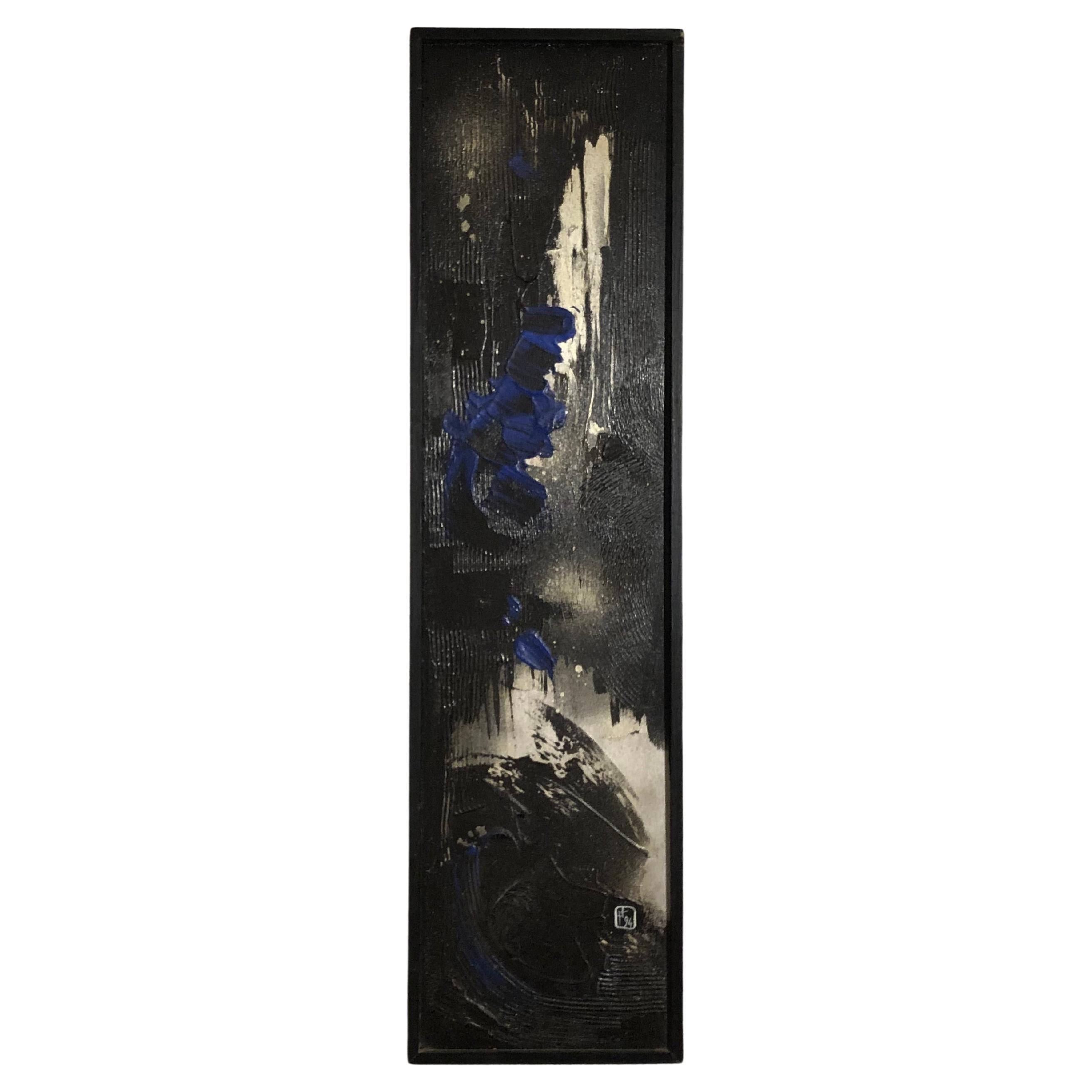 An ORIENTALIST LYRICAL ABSTRACT Painting by J. FESCHOTTE France 1990-2000