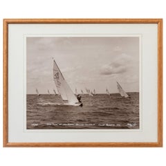 Photographie originale en peluche du duc d'Édimbourg dirigeant la flotte de HRH