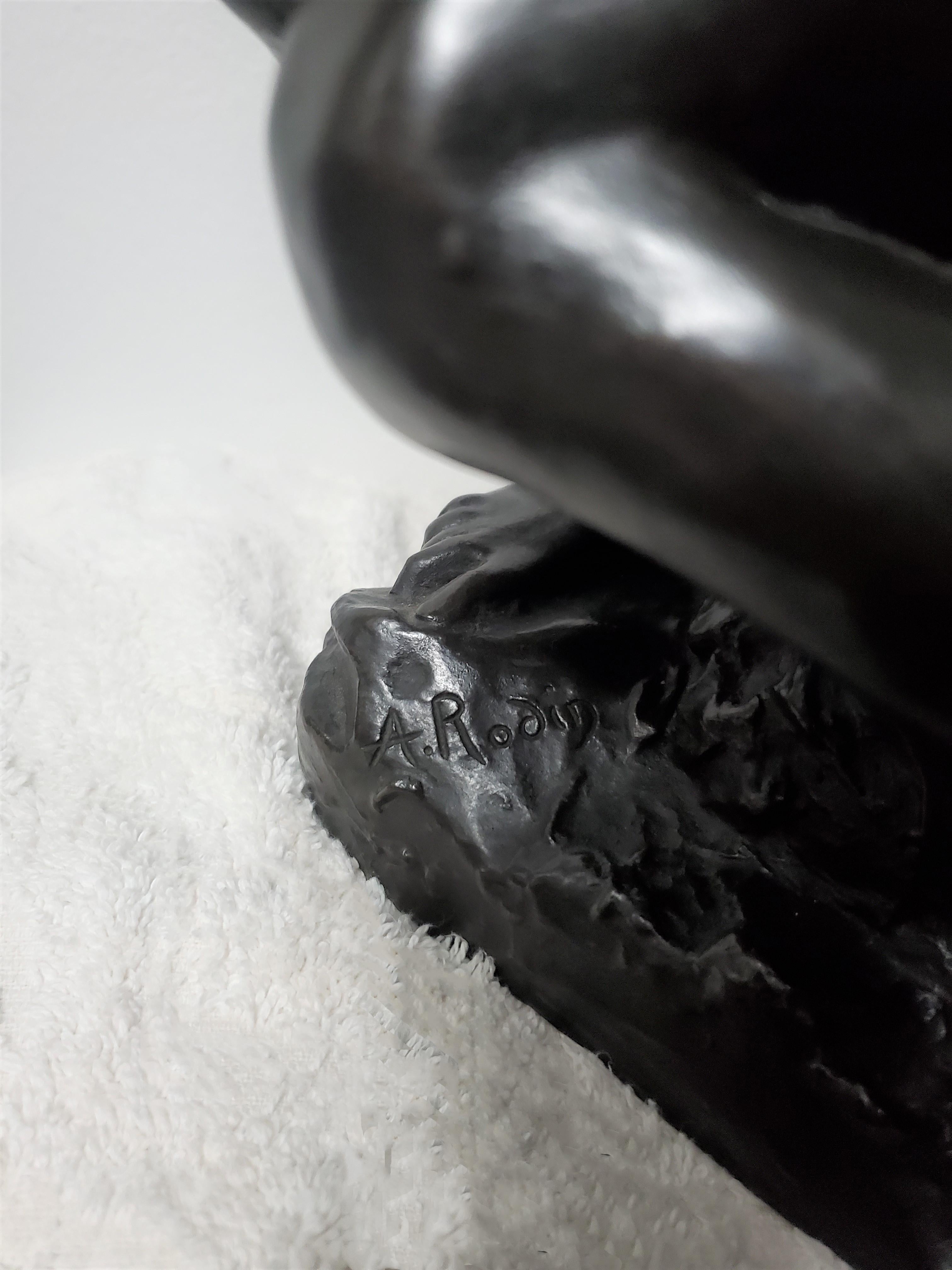 Une sculpture originale en bronze de Frère et Soeur Brother & sister par Auguste Rodin en vente 11