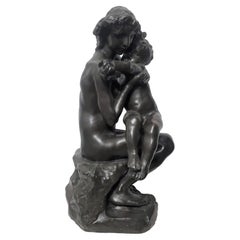 Original Bronze Sculpture of Frère Et Soeur Brother & Sister by Auguste Rodin