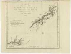 Original Copper Engraving  of the Northeast Coast of Australia, 1803