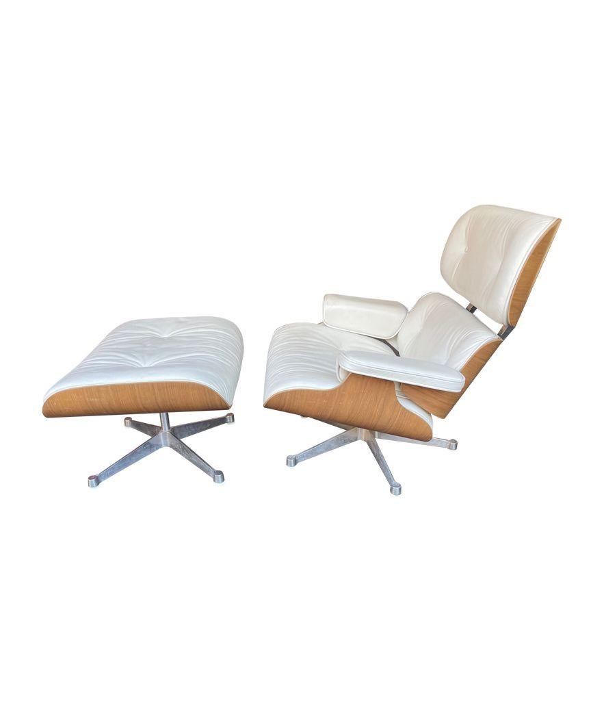 Original Eames Lounger and Ottoman by Vitra in 