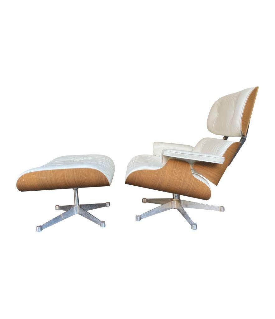 Original Eames Lounger and Ottoman by Vitra in 