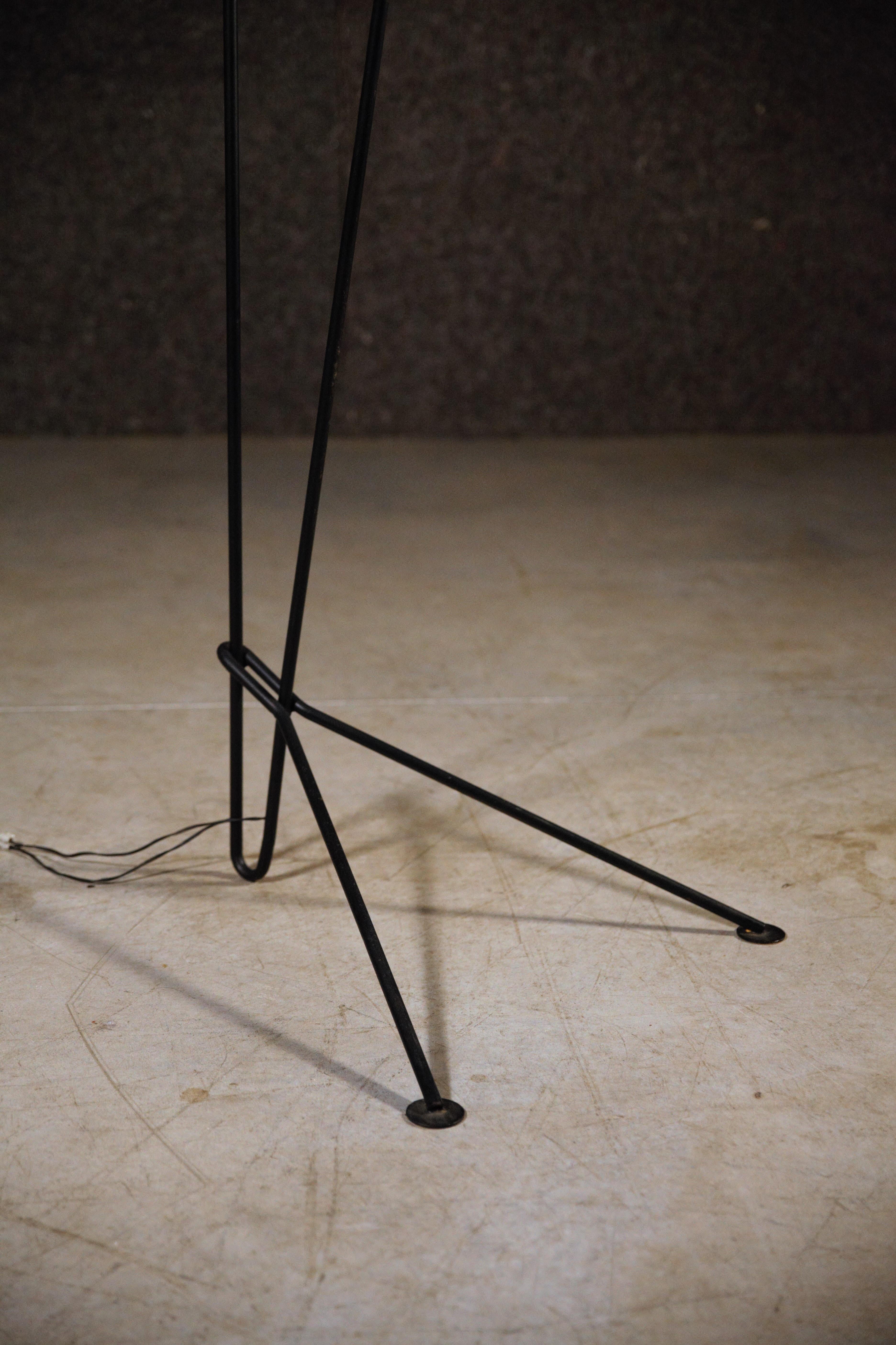 An Original Floor Lamp by Michel Buffet for Atelier Mathieu France 1950s For Sale 3