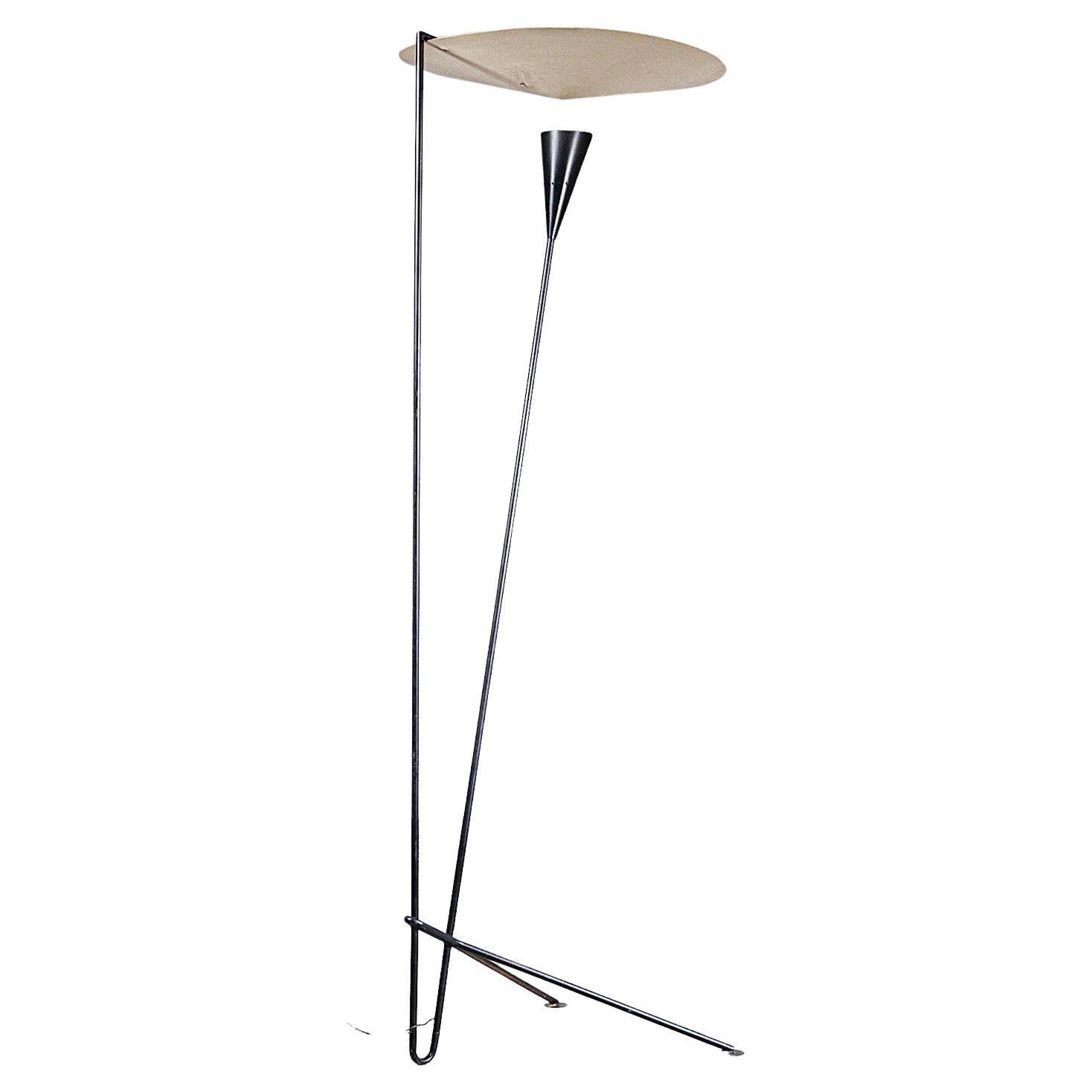 Original-Stehlampe von Michel Buffet für Atelier Mathieu, Frankreich, 1950er Jahre