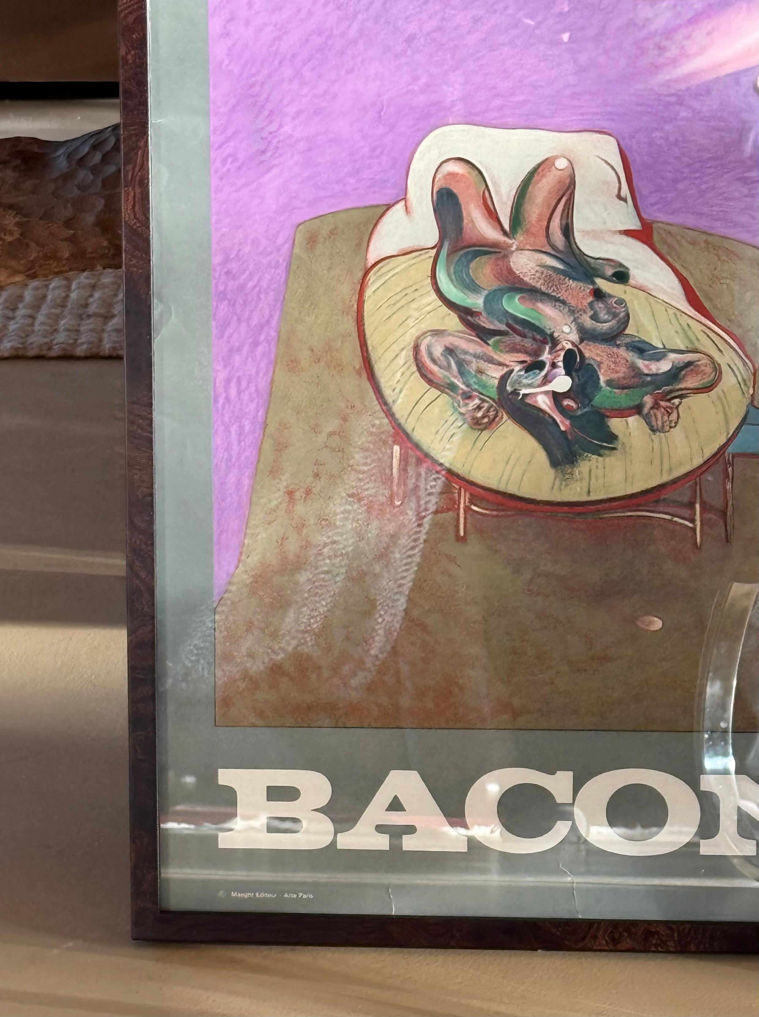 Ein Originalplakat von Francis Bacon aus der Galerie Maeght, Paris 1966 im Angebot 5