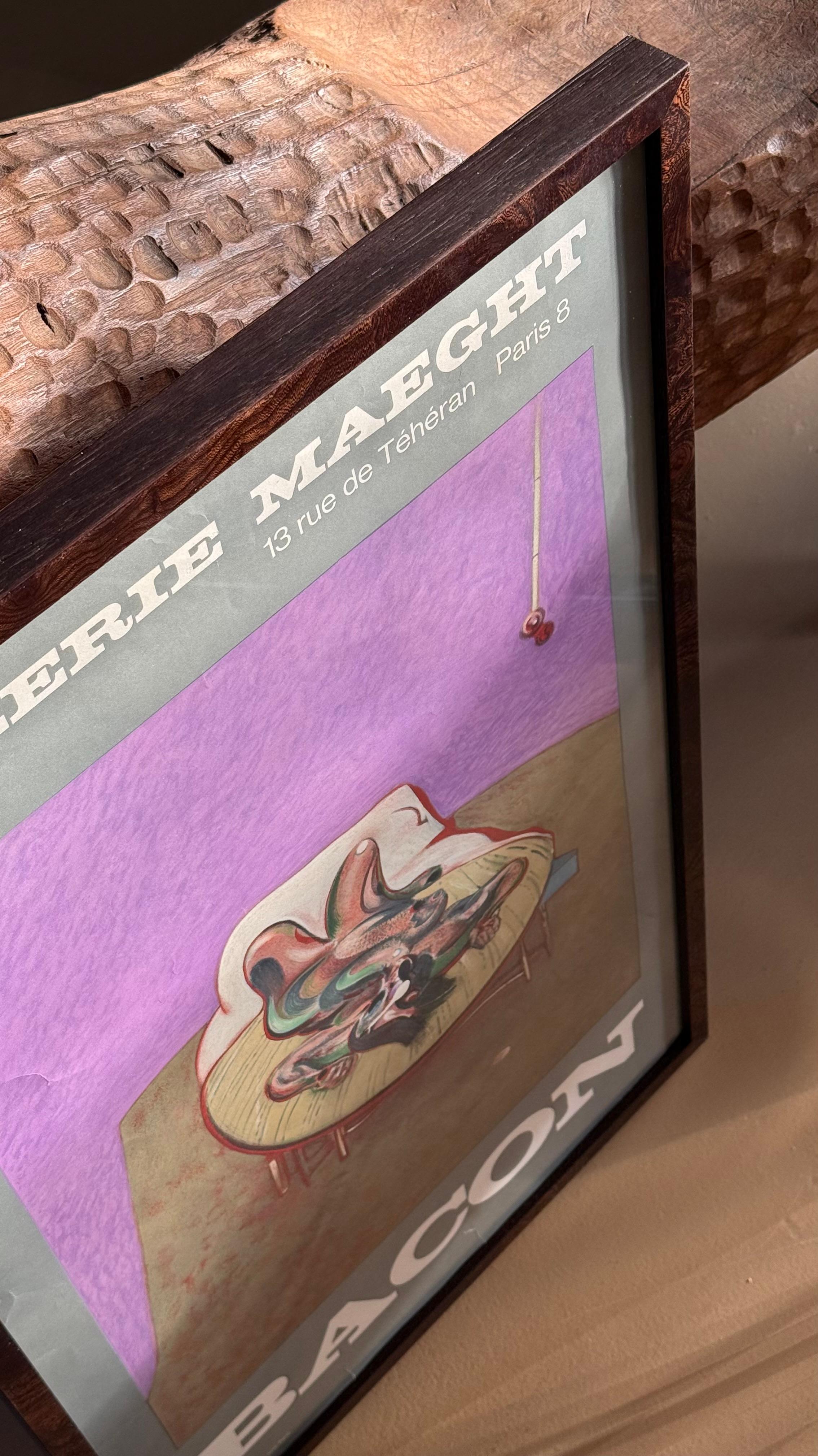 Ein Originalplakat von Francis Bacon aus der Galerie Maeght, Paris 1966 im Angebot 1