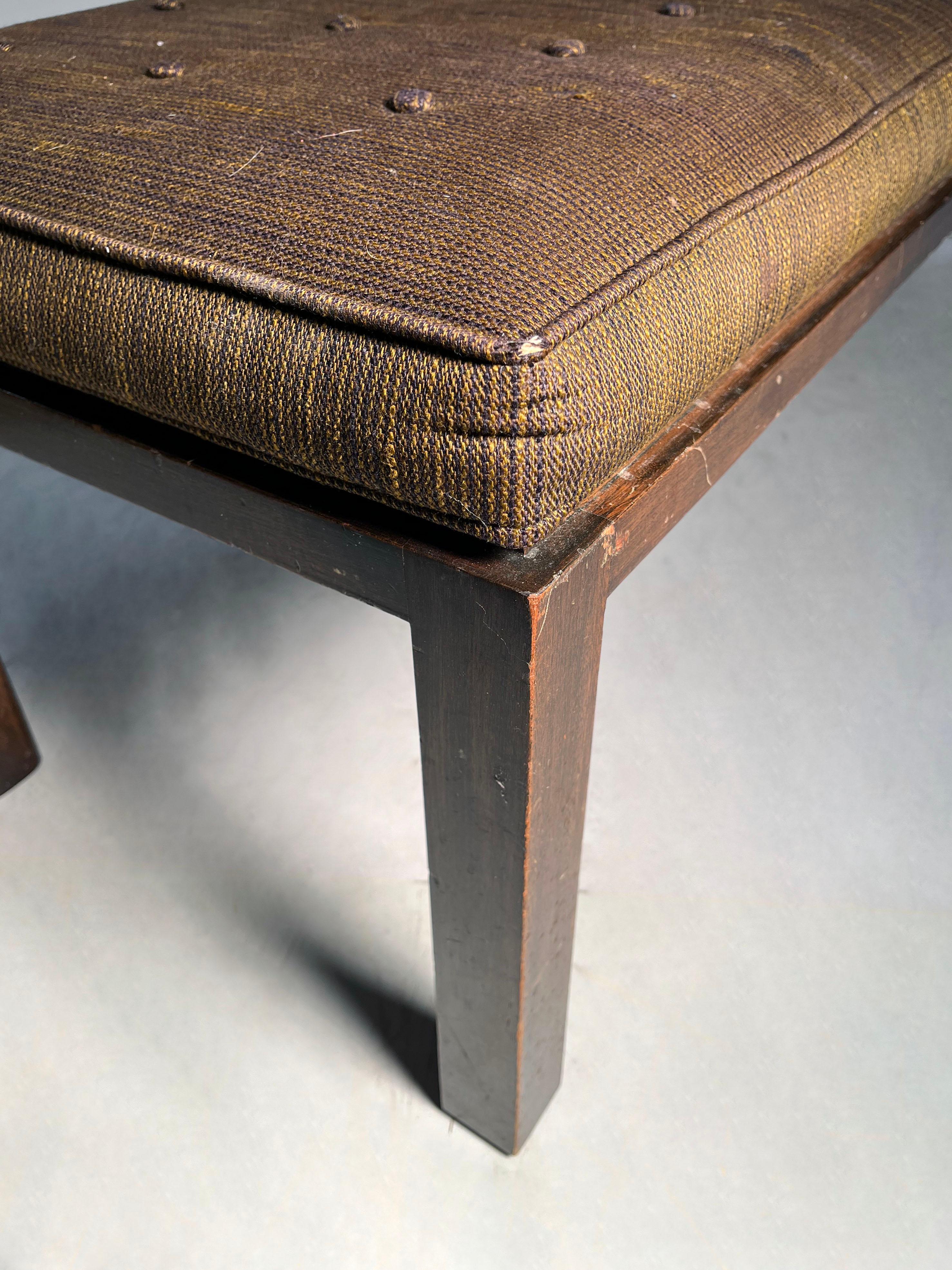 Americano Una panca Parsons Architectural Modern vintage originale di Harvey Probber in vendita