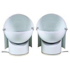 An Original Pair of "Pileino" Table Lamps By Gae Aulenti For Artemide, 1972