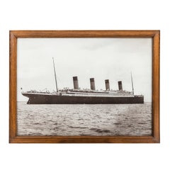 Originalfotografie der R.M.S. Titanic von Beken aus Cowes