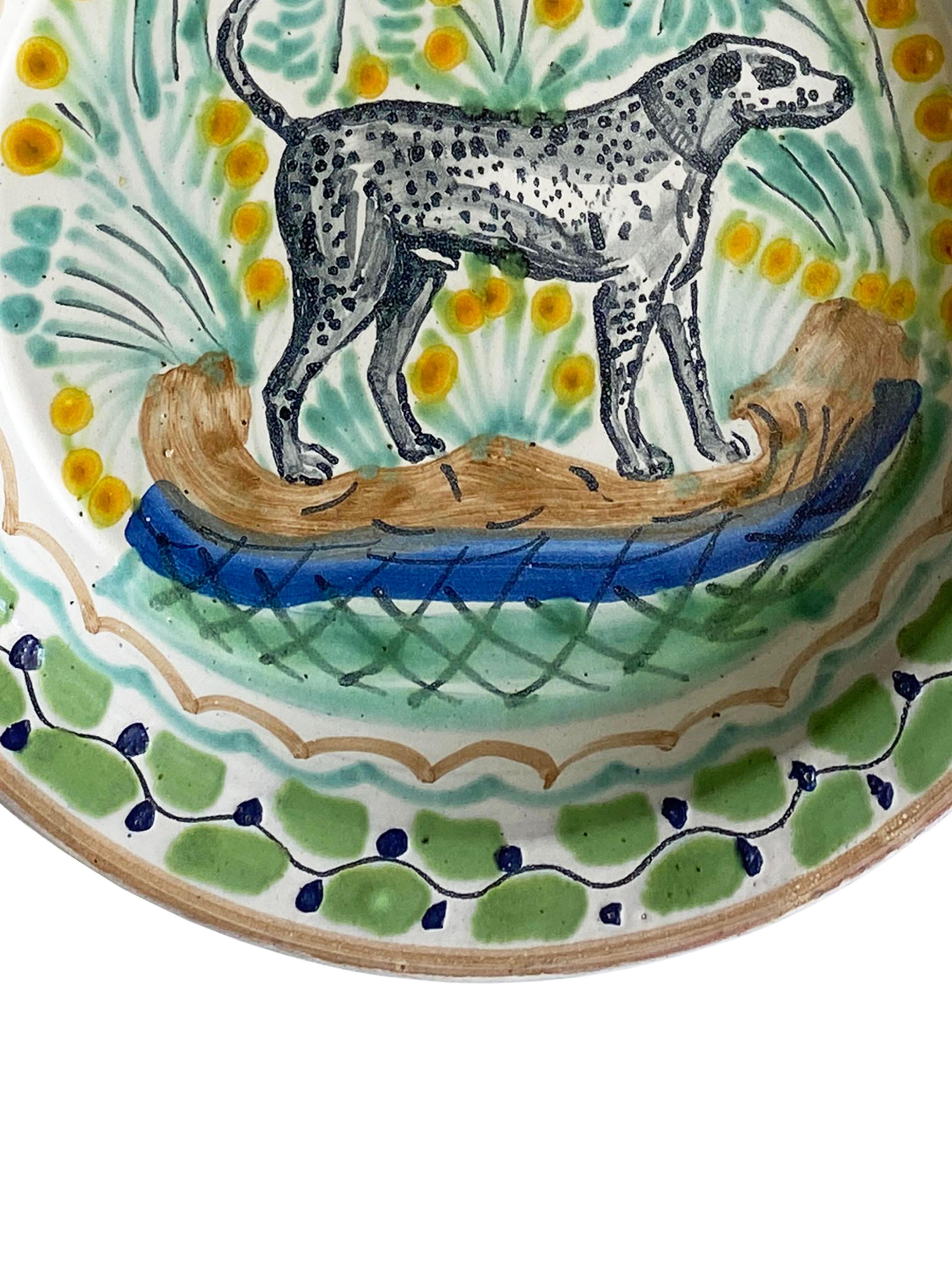 An Original Set of Gorky Gonzalez Plates Owned by Brooke Astor For Sale 3