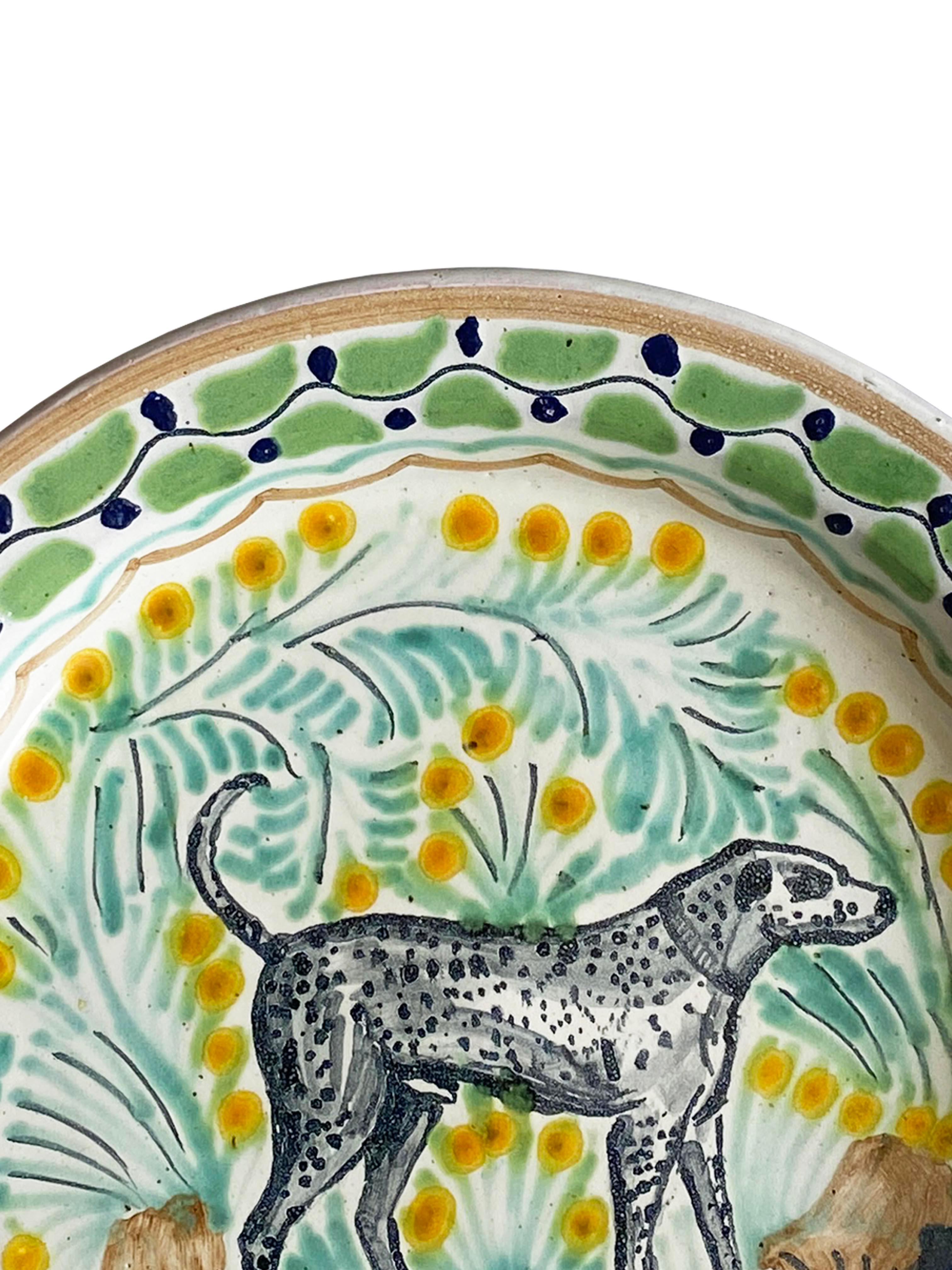 An Original Set of Gorky Gonzalez Plates Owned by Brooke Astor For Sale 4