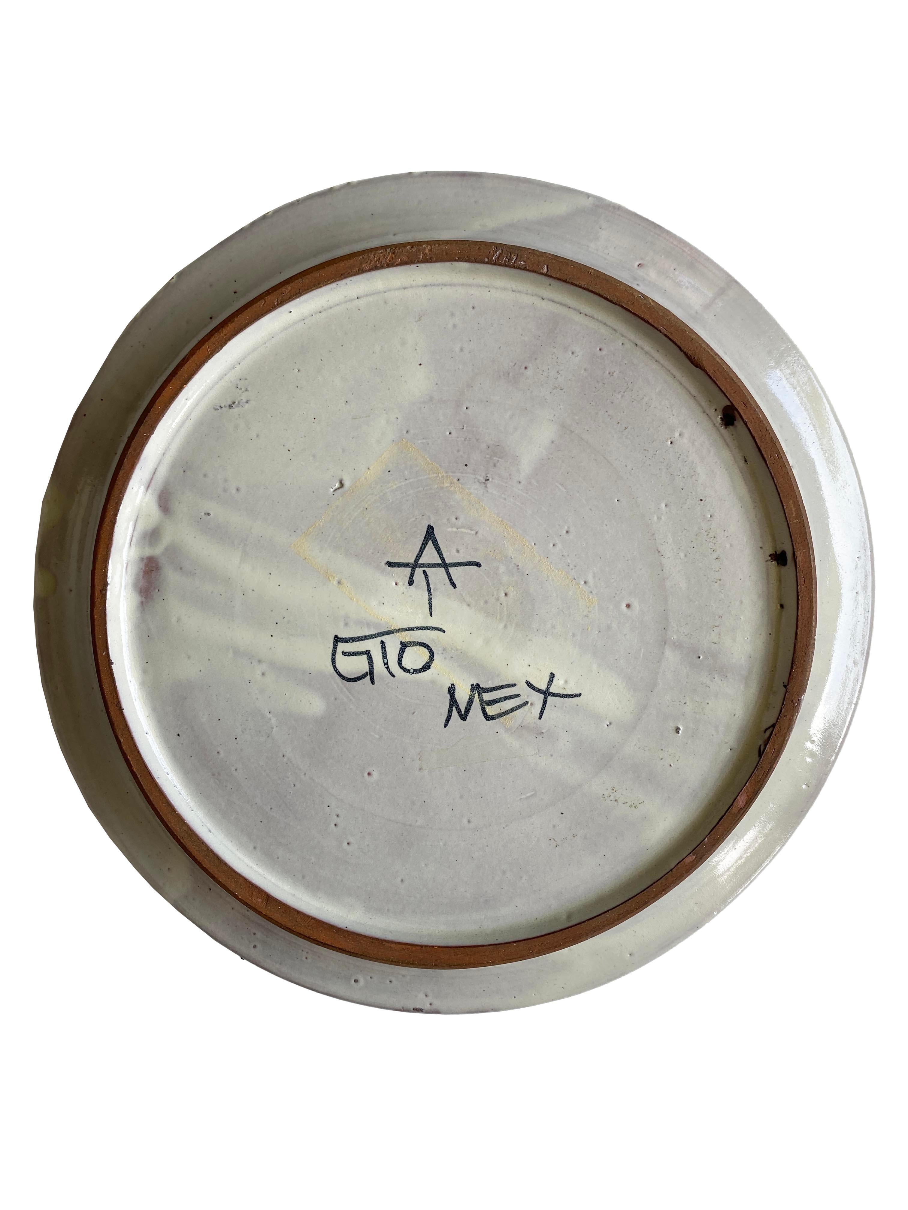 An Original Set of Gorky Gonzalez Plates Owned by Brooke Astor For Sale 8