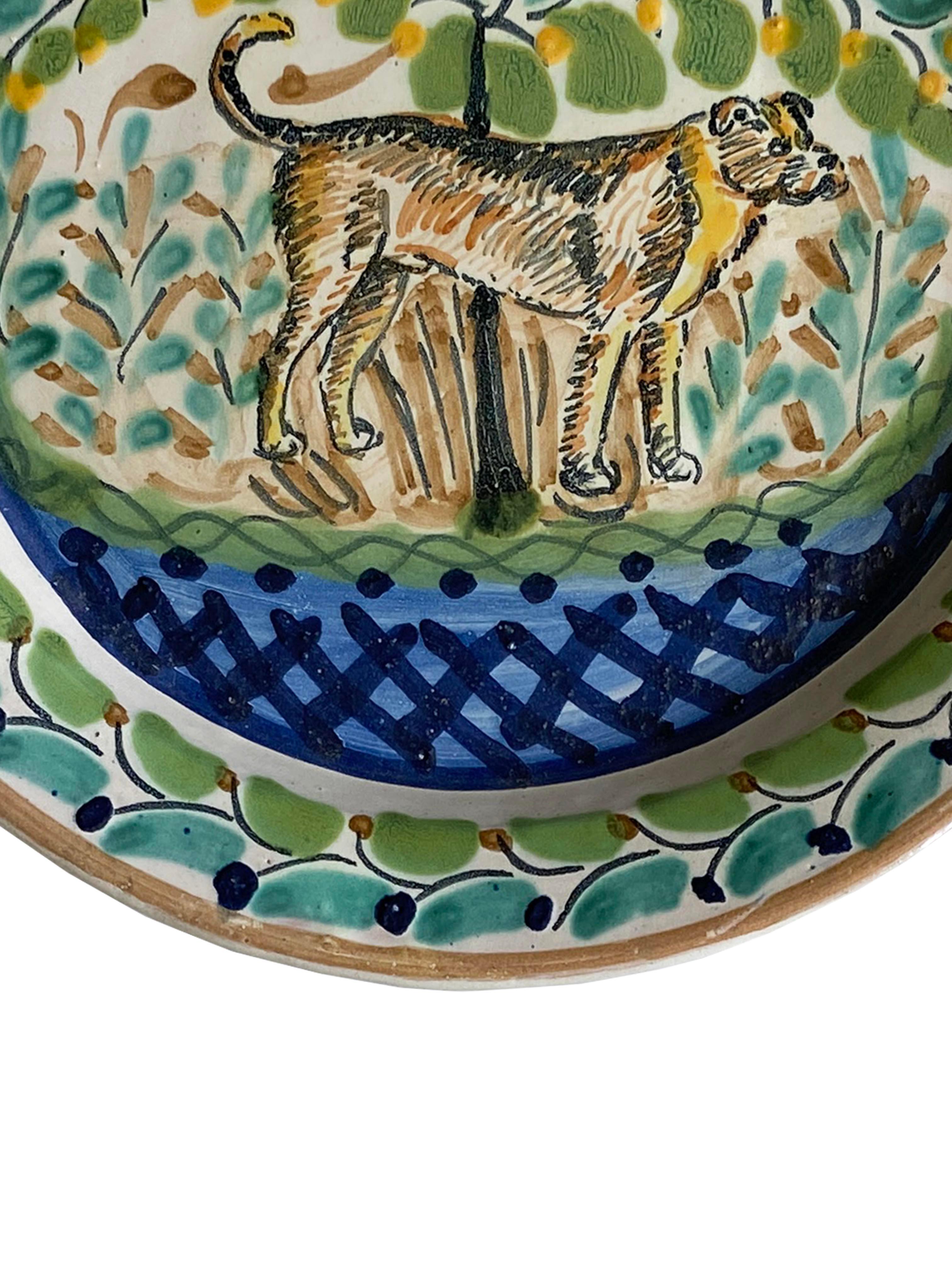 Mexican An Original Set of Gorky Gonzalez Plates Owned by Brooke Astor For Sale