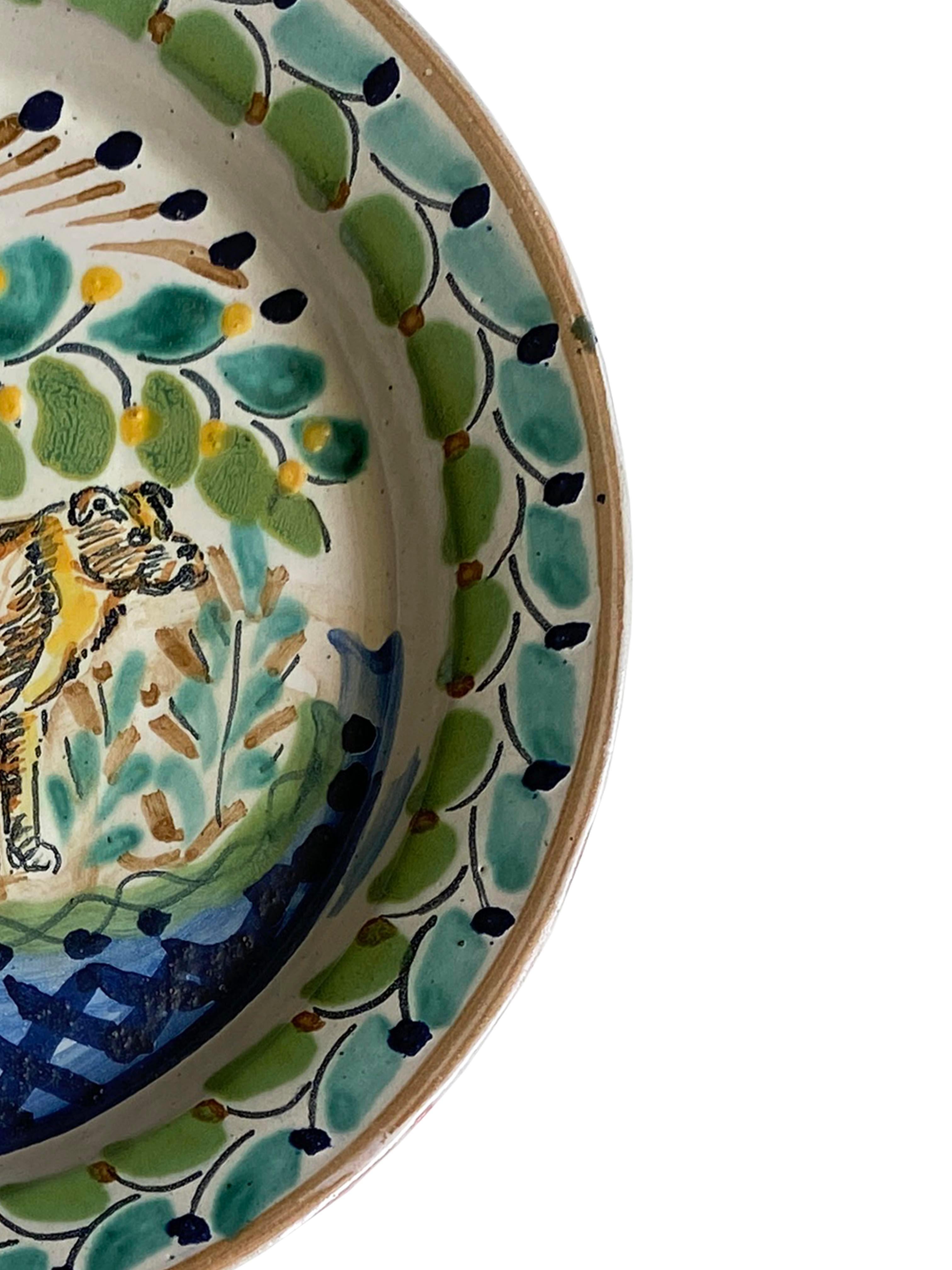 20th Century An Original Set of Gorky Gonzalez Plates Owned by Brooke Astor For Sale