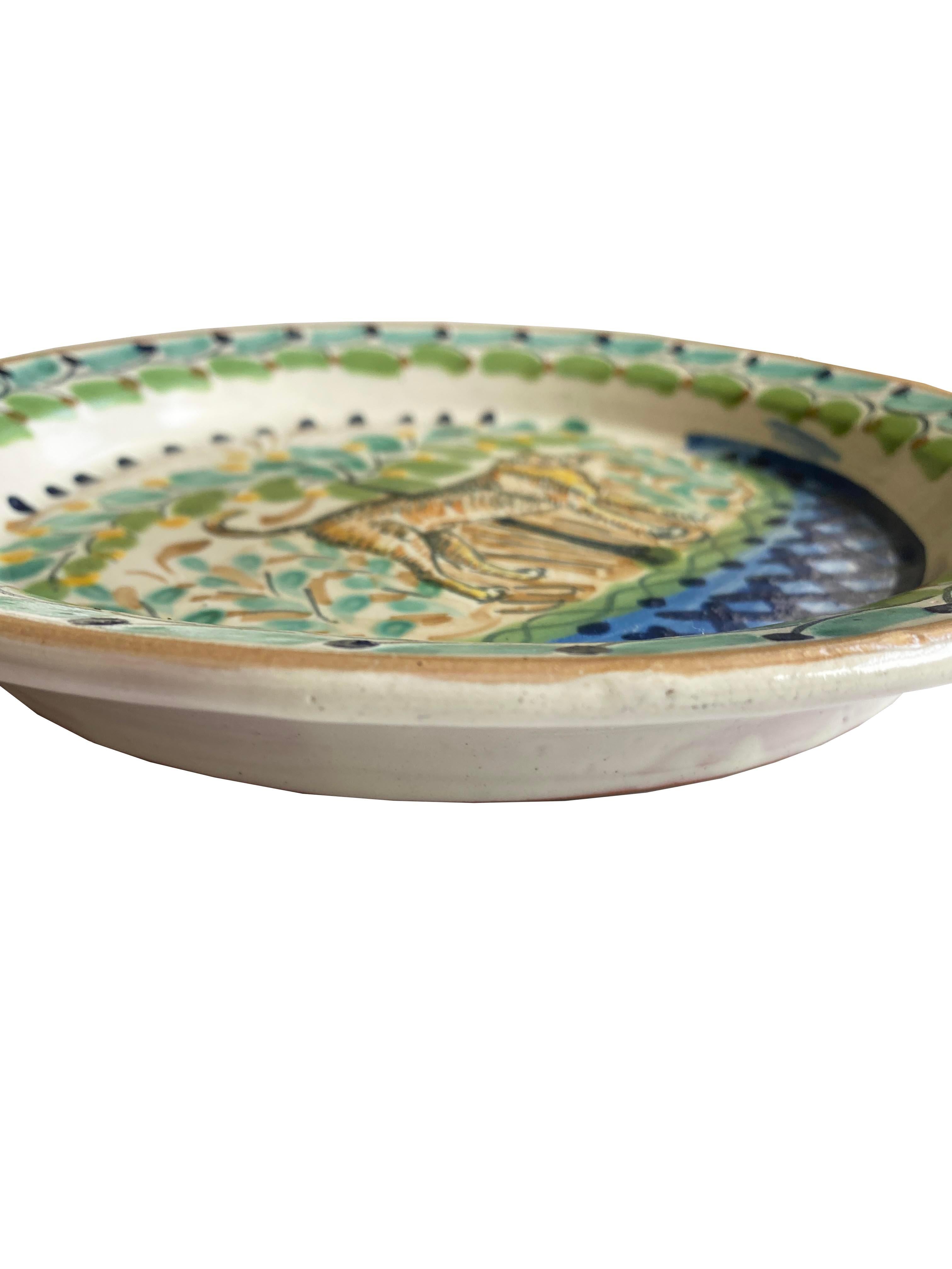 Clay An Original Set of Gorky Gonzalez Plates Owned by Brooke Astor For Sale