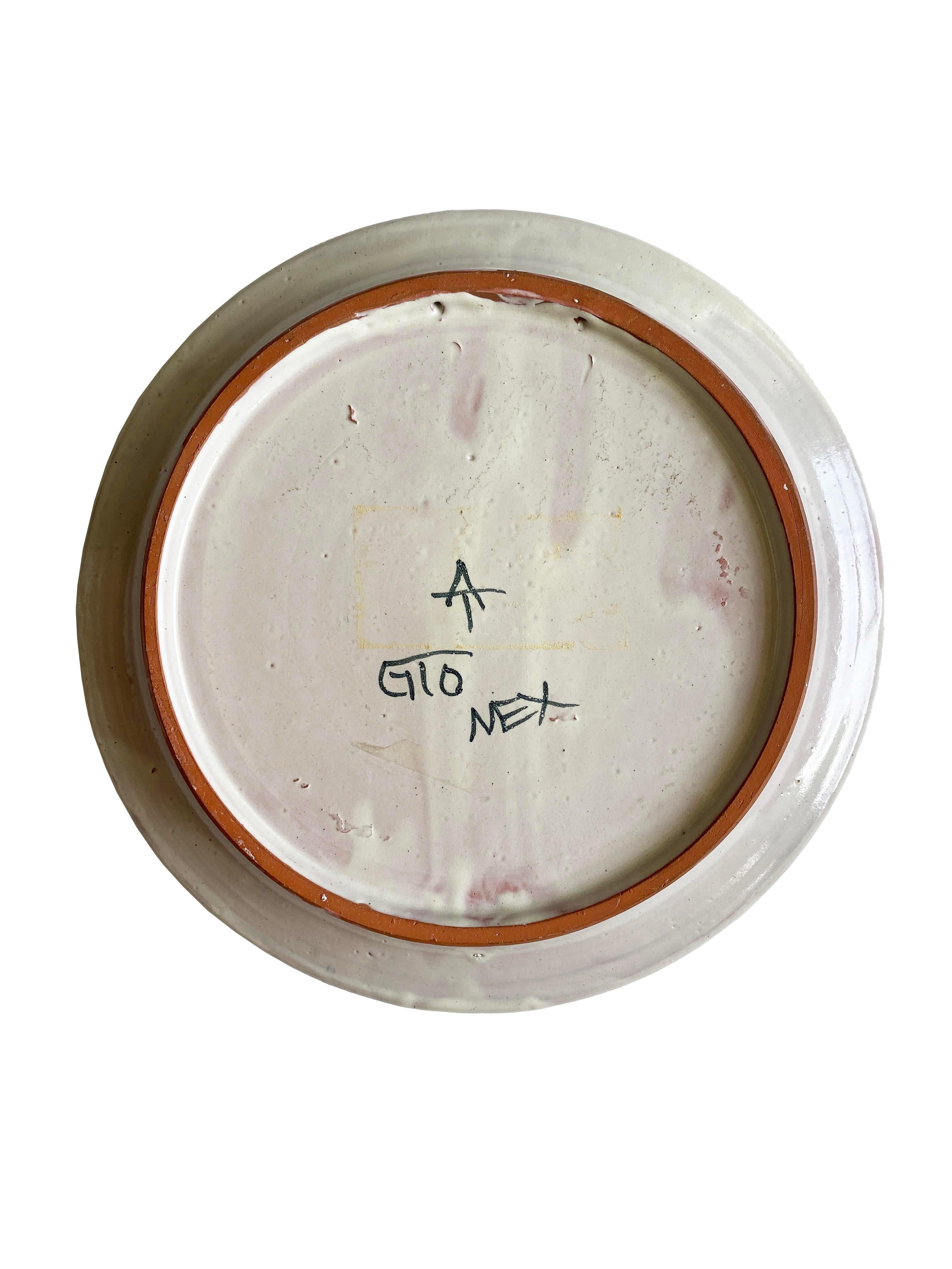 An Original Set of Gorky Gonzalez Plates Owned by Brooke Astor For Sale 1