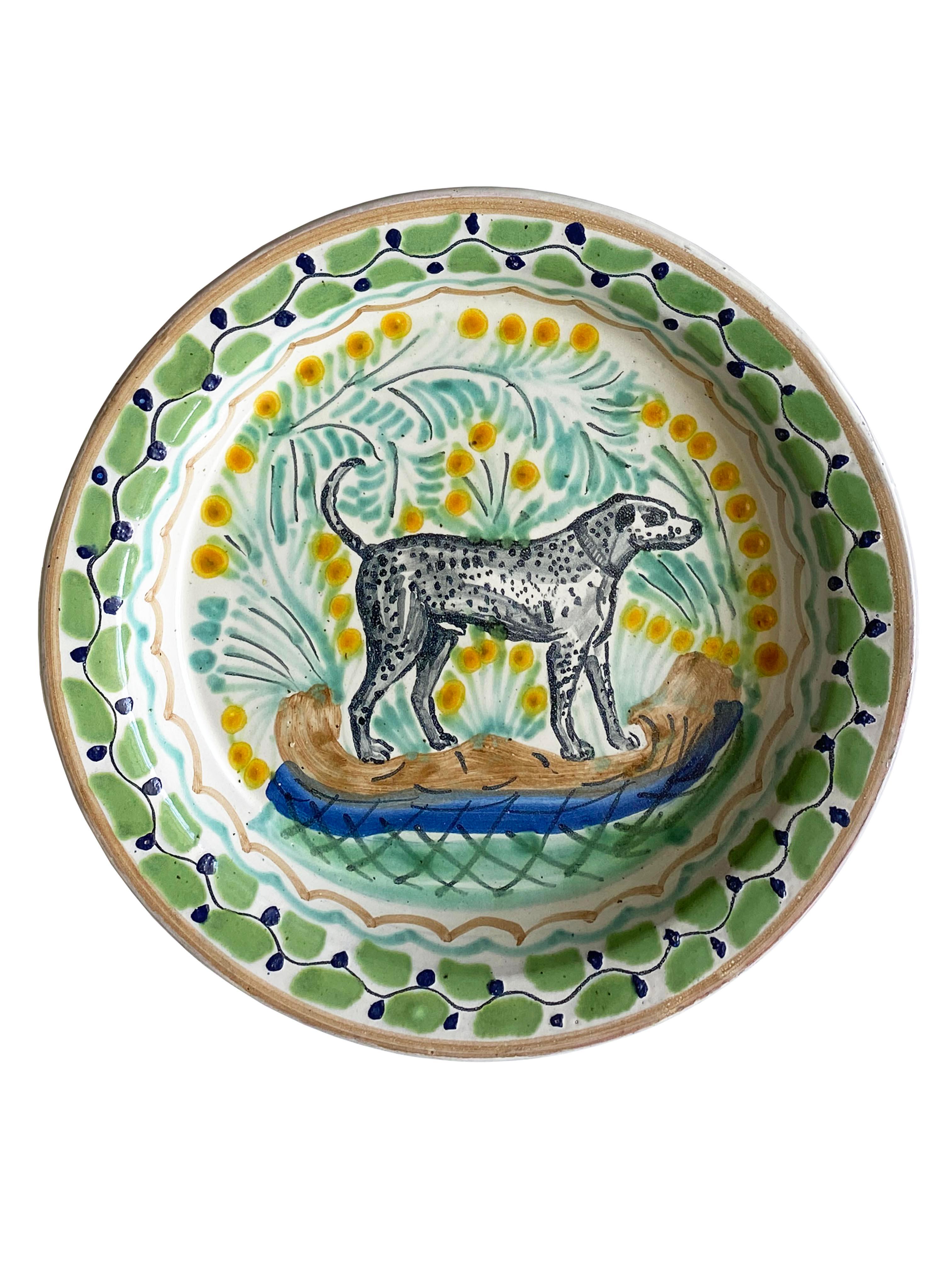 An Original Set of Gorky Gonzalez Plates Owned by Brooke Astor For Sale 2
