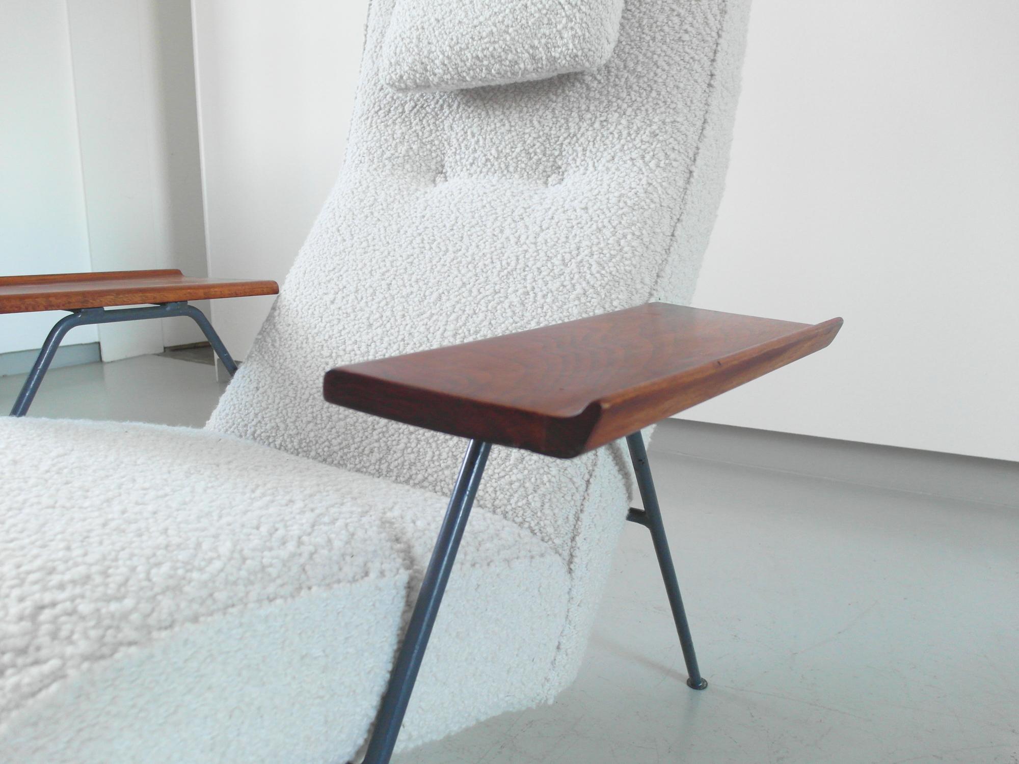 Original Vintage Robin Day Reclining Chair for Hille, UK, 1952 3