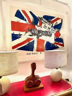 Un poster promozionale originale dei Sex Pistols del 1976 per "Anarchy in the UK".