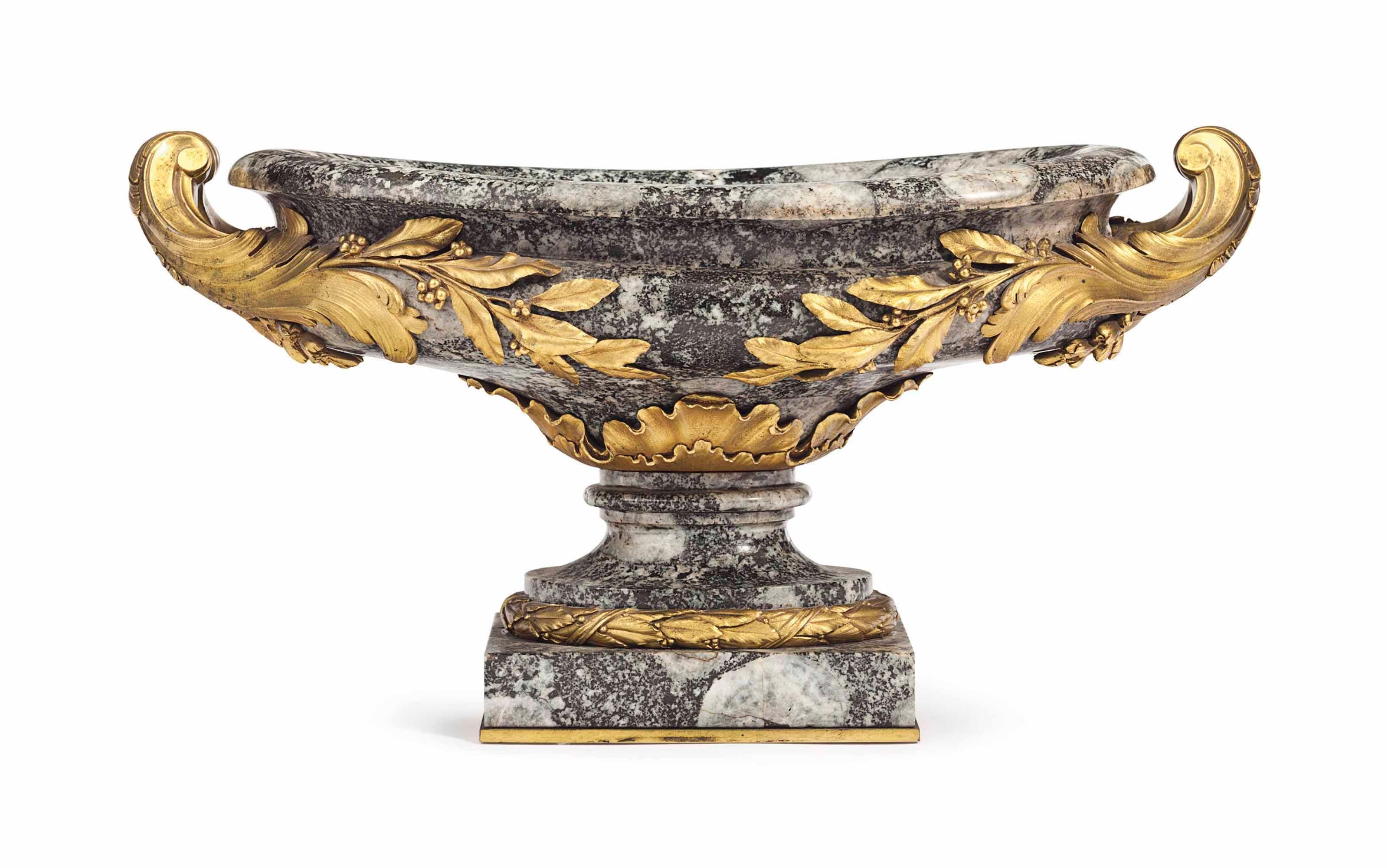 Other Ormolu-Mounted Corsite Napoleonite Centerpiece End 19th/Early 20th Century For Sale