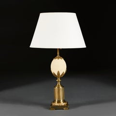 Straußeneier-Lampe von Maison Charles