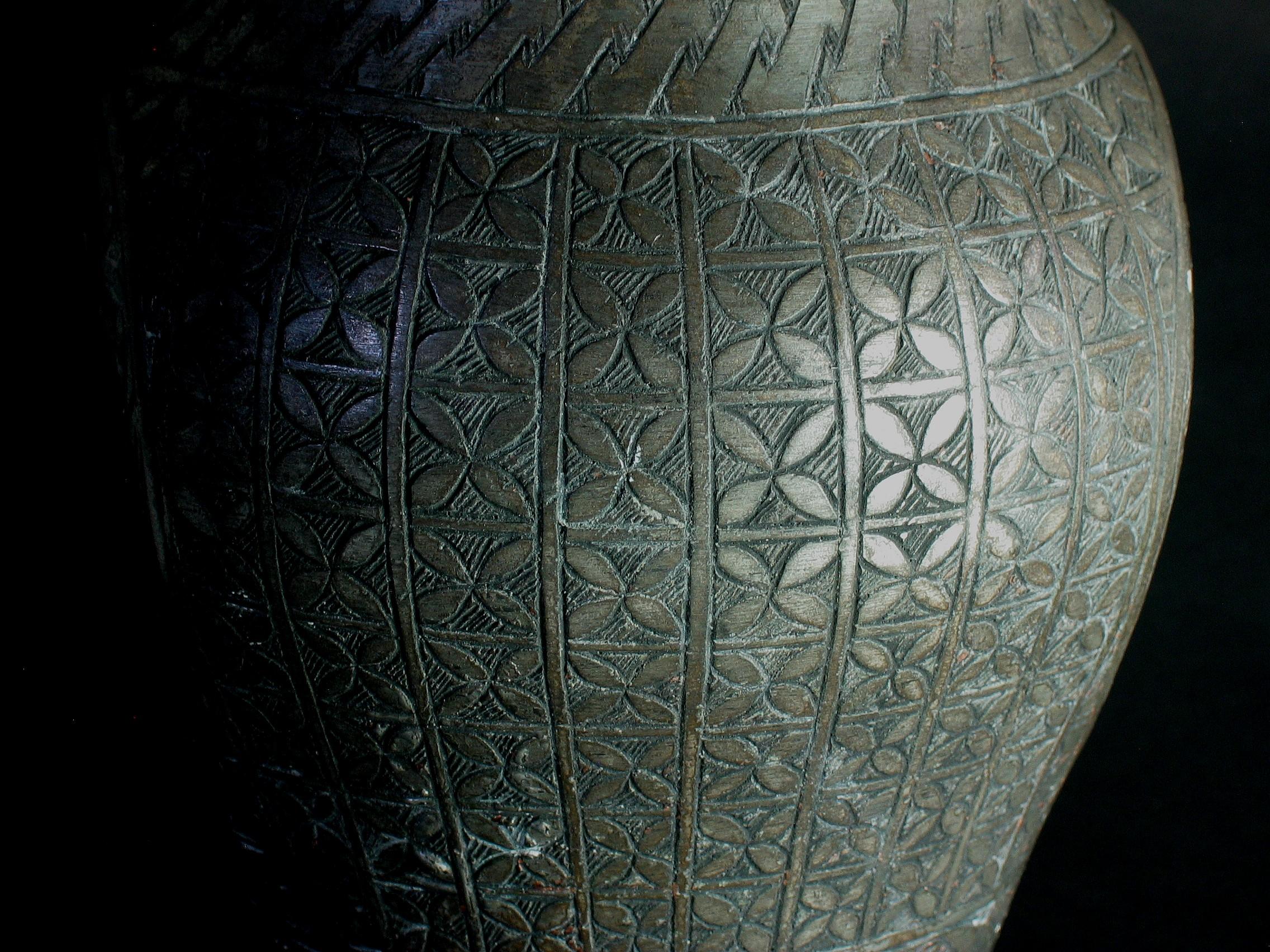 An Ottoman Tinned Copper Vase and Cover Early 20th Century For Sale 3