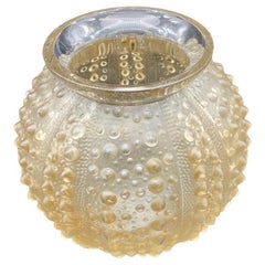 An Oursins  Vase aus Glas im Art déco-Stil von R.Lalique 