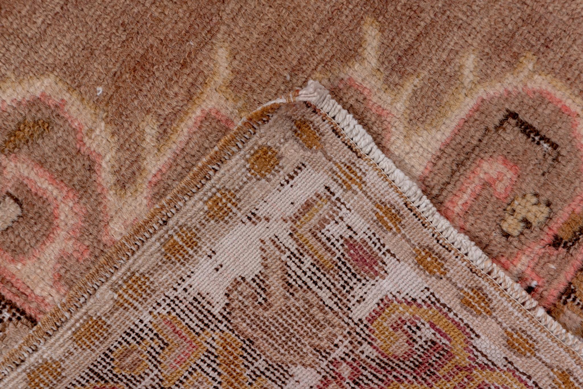 Mid-20th Century An Oushak Rug circa 1940 For Sale