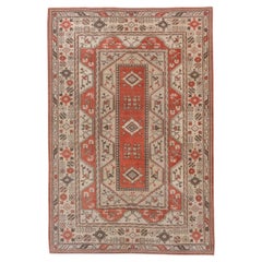 Vintage An Oushak Rug circa 1940.