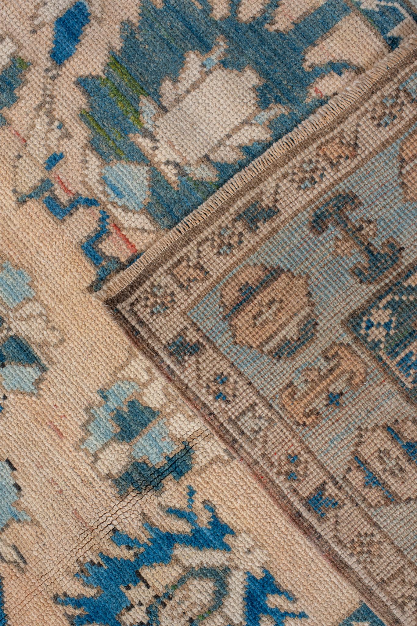 Fin du 20e siècle Un tapis Oushak vers 1970 en vente