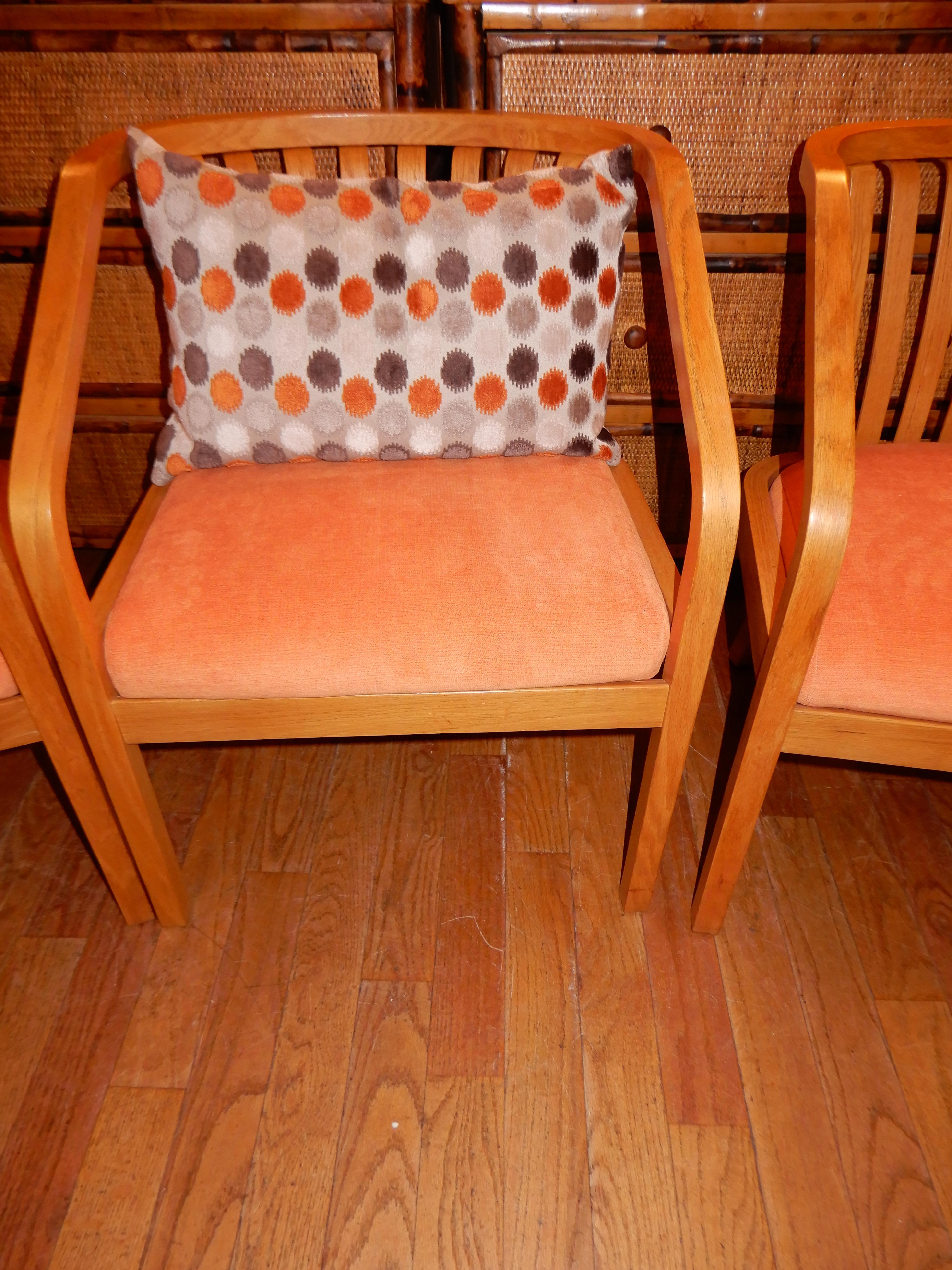 Outstanding  Pair  Hand Crafted Danish Modern Chairs, c1980s Two sets available. For Sale 4