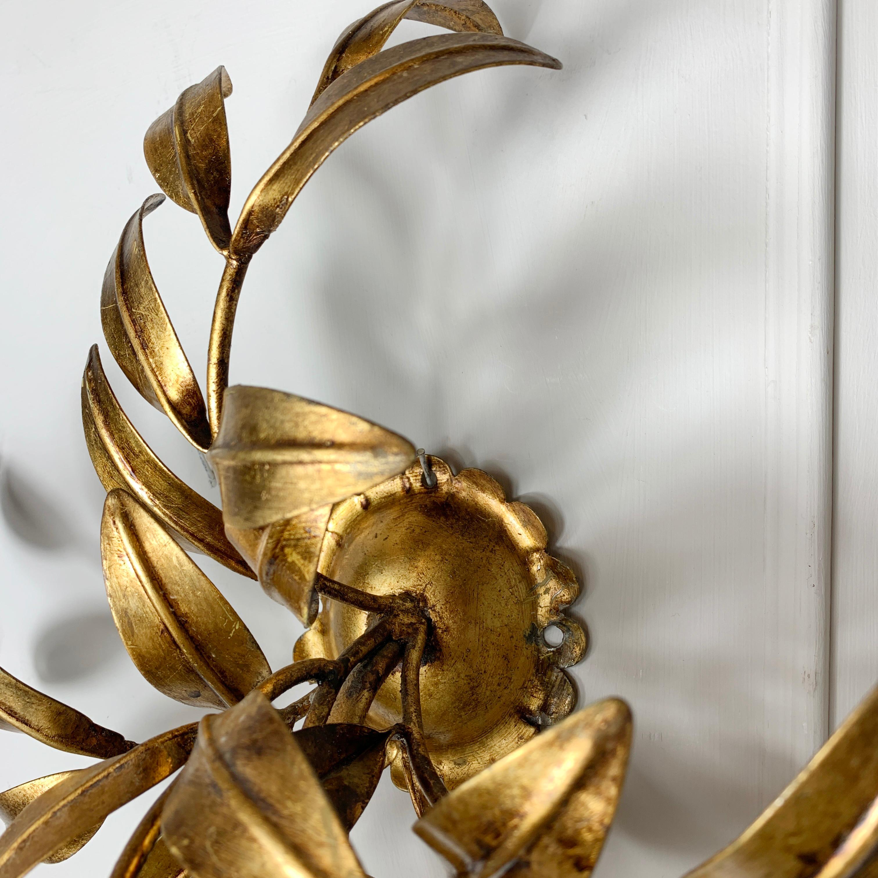 An Outstanding Pair of Hans Kogl Pioggia D'oro Wall Lights 2