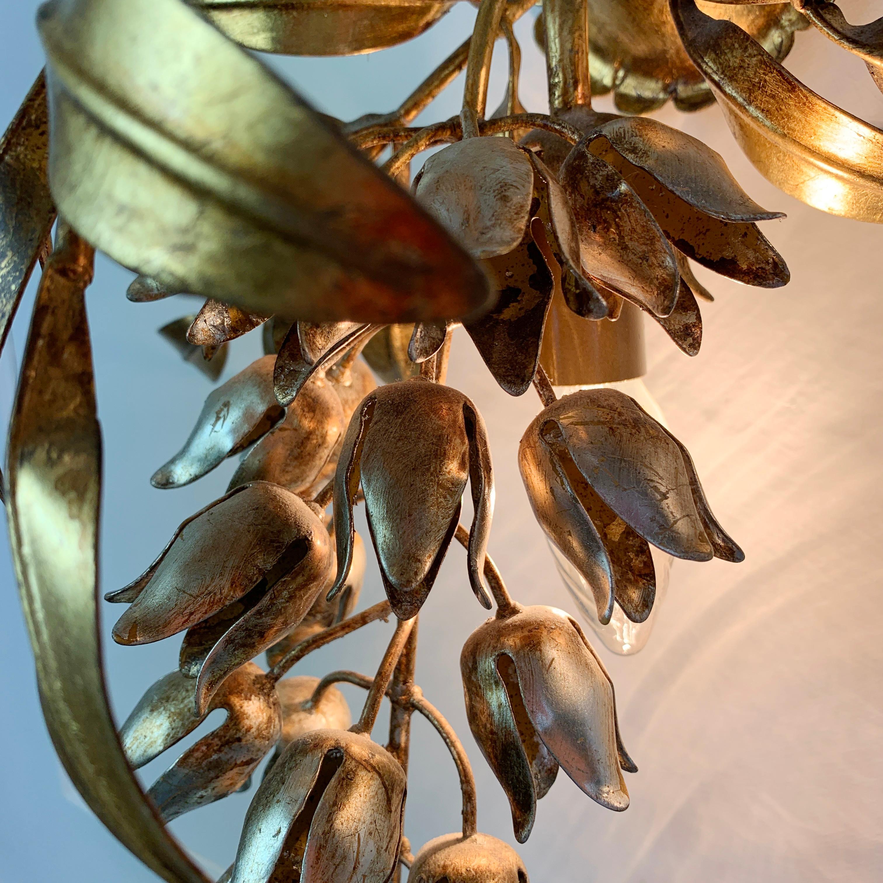 German An Outstanding Pair of Hans Kogl Pioggia D'oro Wall Lights