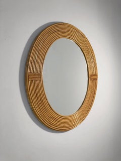 A RUSTIC-MODERN MODERNIST MIRROR, Adrien AUDOUX & Frida MINNET, France 1950
