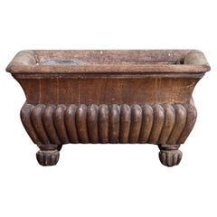 Antique An Overscale Mahogany Wine Cooler