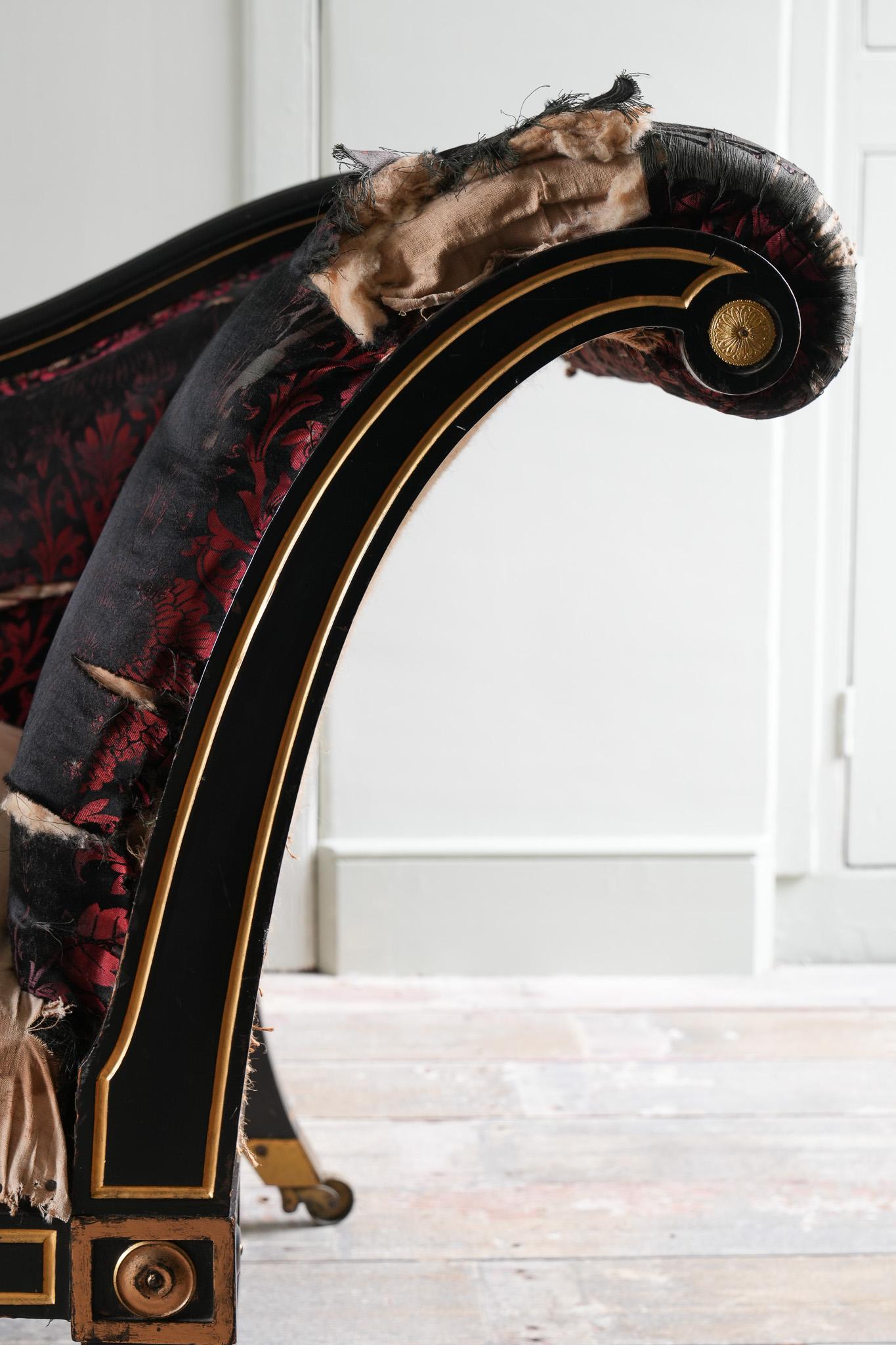 Ebanizzato Una chaise longue di Owen Jones in vendita