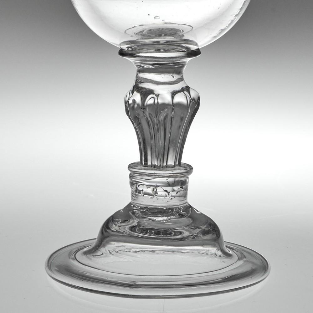 18th Century and Earlier An Pedestal Stem Sweetmeat Glass, c1750 For Sale