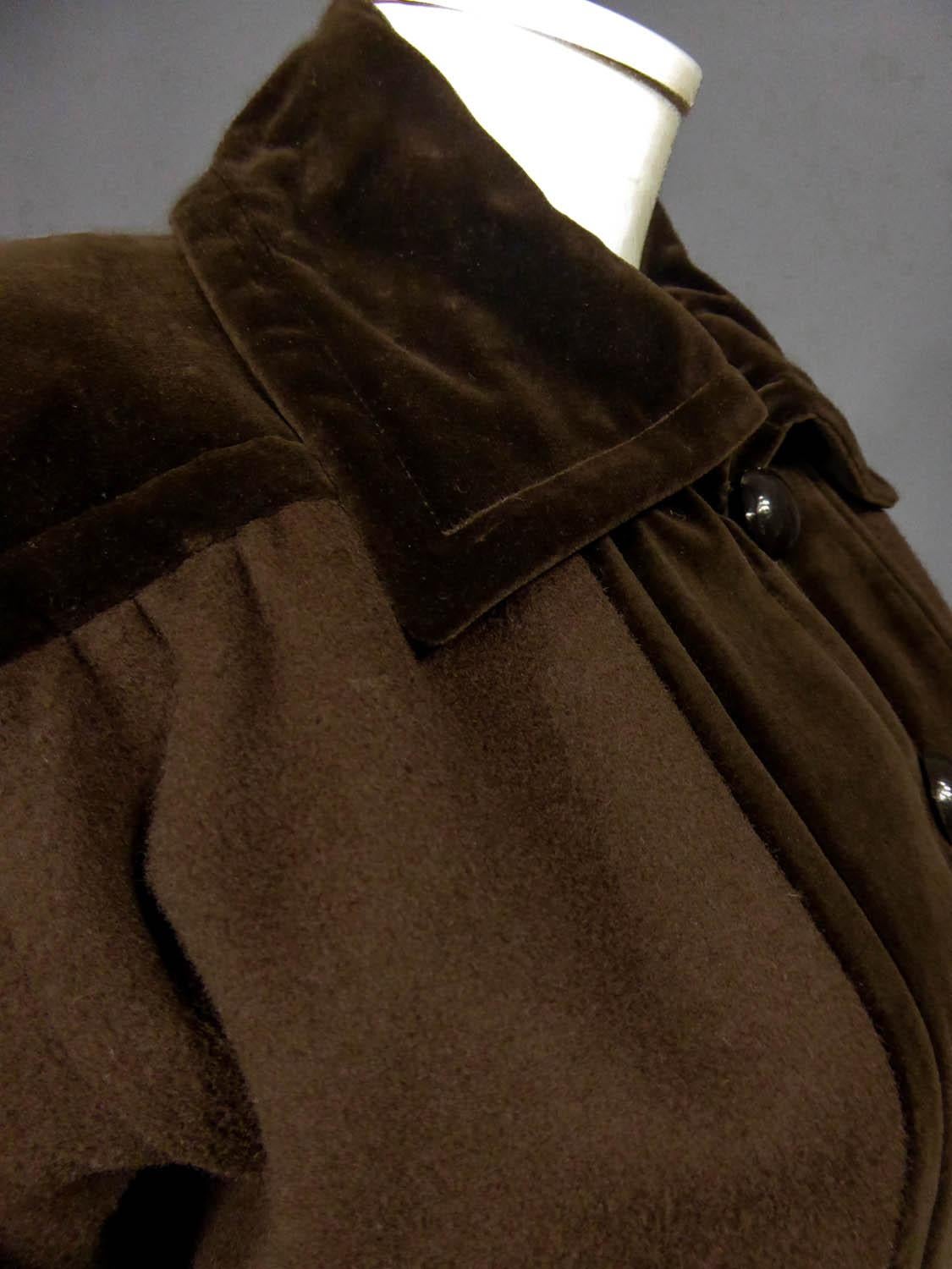 An Saint Laurent Rive Gauche Ballets Russes Collection Coat Circa 1976 - 1978 For Sale 4