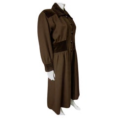 Un cappotto della collezione Saint Laurent Rive Gauche Ballets Russes Circa 1976 - 1978