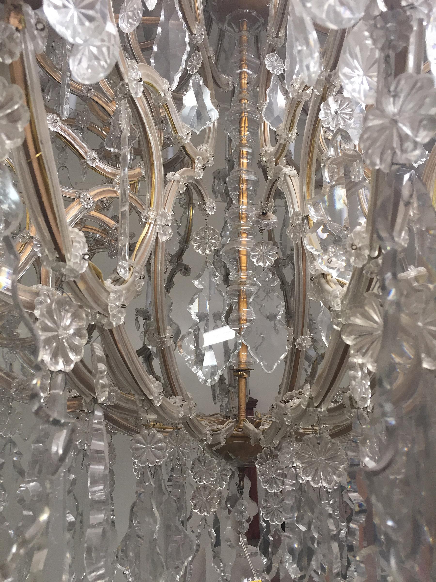 Final Payment - Late 19th-Early 20th Century 64-Light Maria Theresa Chandelier 1