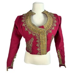 Veste turque en feutre de laine avec garnitures dorées - Empire ottoman Vers 1850-1890